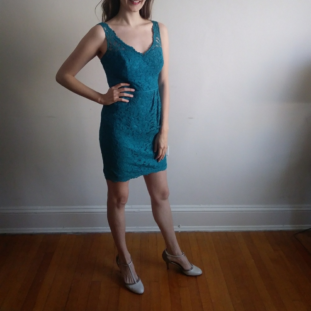 Davids Bridal Oasis Bridesmaid Dress
